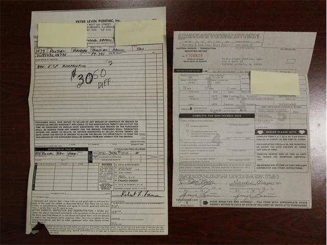 1979 Pontiac Firebird Trans Am WS6 (CC-955619) for sale in Concord, North Carolina
