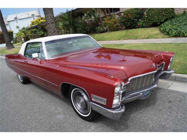 1968 Cadillac Coupe DeVille (CC-955921) for sale in Santa Monica, California