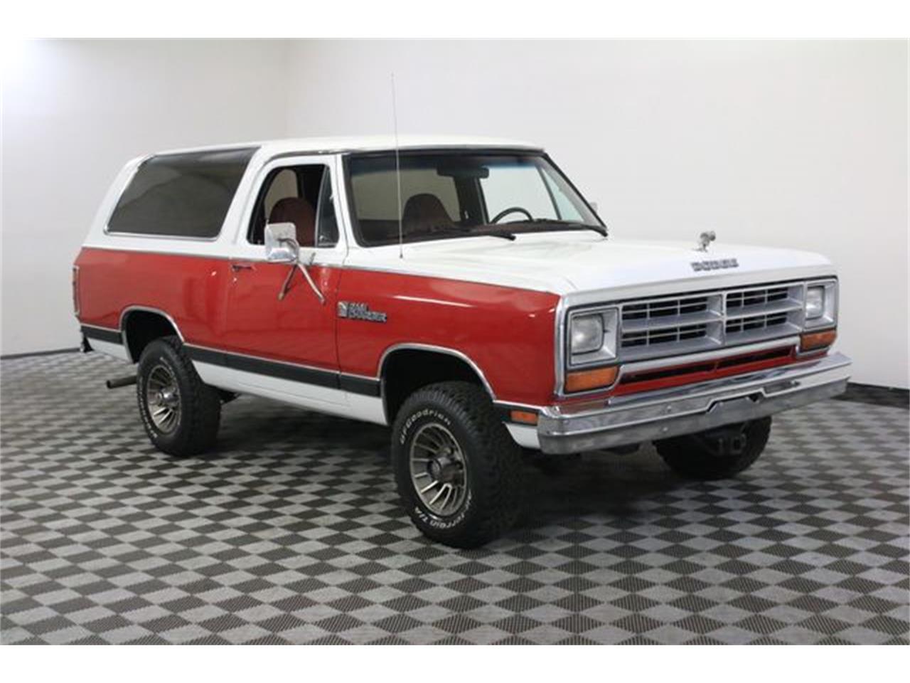 1986 Dodge Ramcharger for Sale | ClassicCars.com | CC-955926