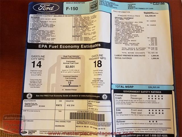 2010 Ford F150 SuperCrew Harley-Davidson 4WD (CC-956021) for sale in Whiteland, Indiana