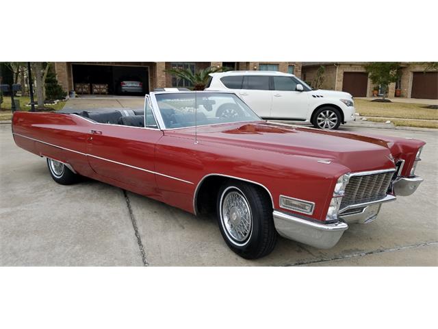 1968 Cadillac DeVille (CC-950623) for sale in Sugar Land, Texas