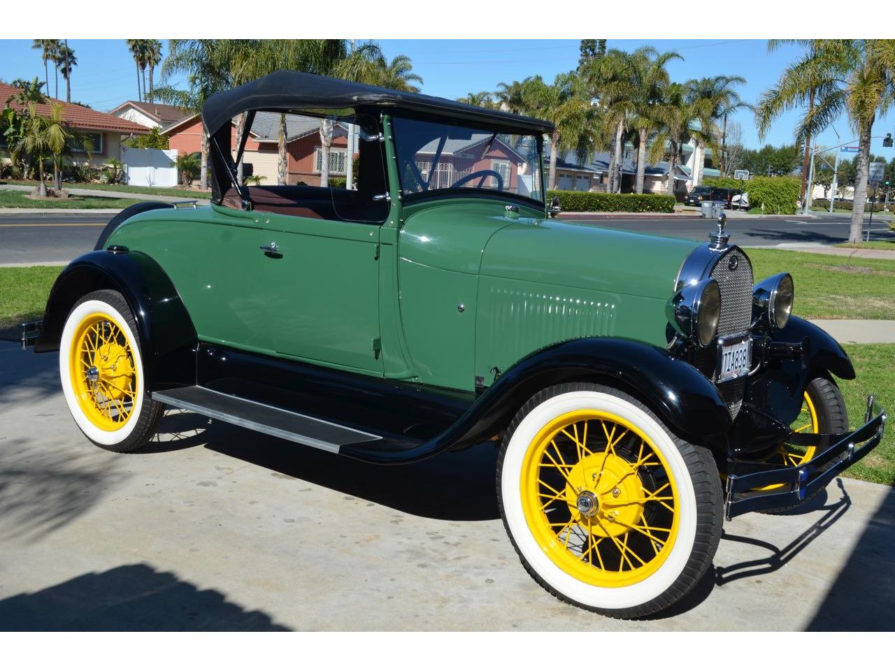 1929 Ford Model A Rumble Seat Roadster for Sale | ClassicCars.com | CC