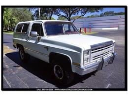 1986 Chevrolet Blazer (CC-957090) for sale in Sarasota, Florida