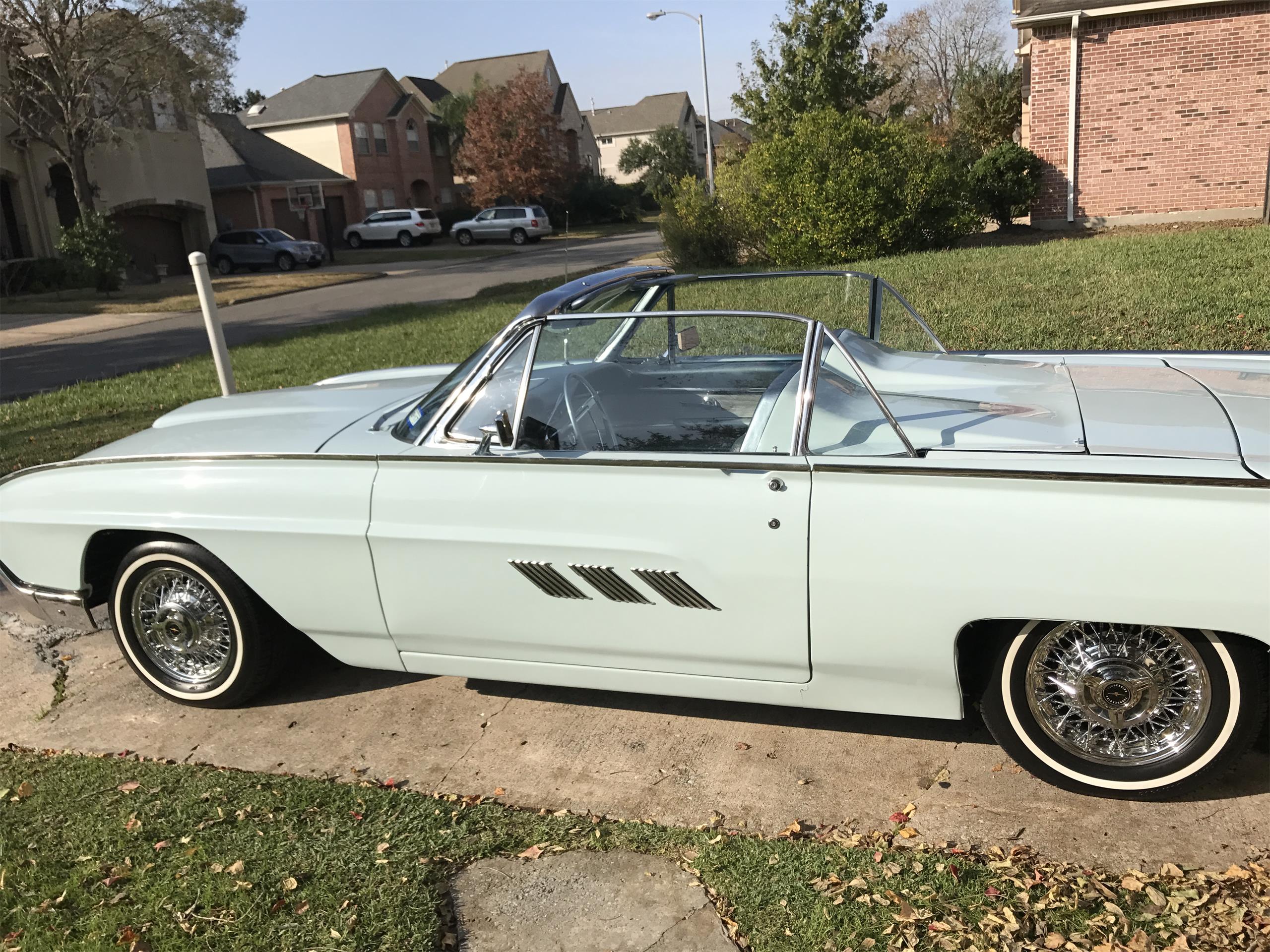 1963 ford thunderbird convertible for sale
