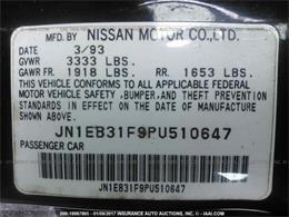 1993 Nissan Sentra (CC-961011) for sale in Helena, Montana