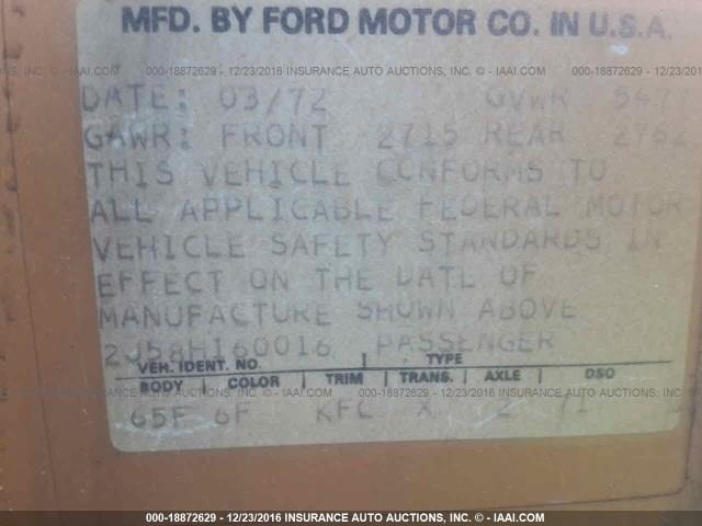 1972 Ford Fairlane (CC-961420) for sale in Online Auction, Online