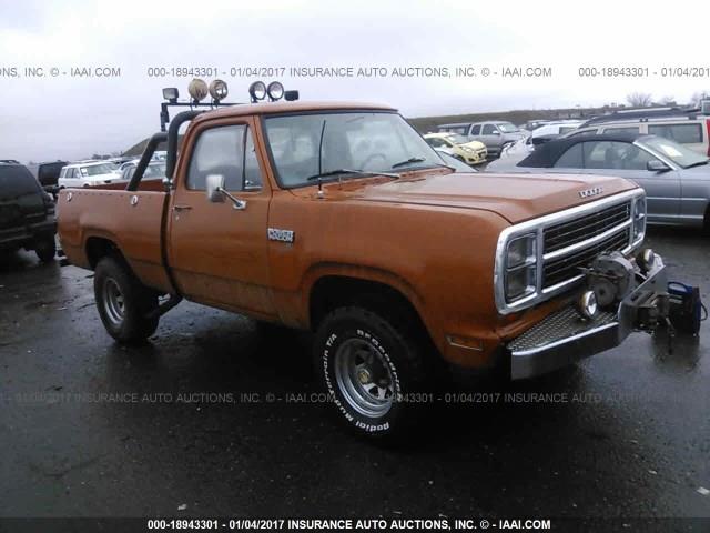 1980 Dodge Ram (CC-961471) for sale in Online Auction, Online