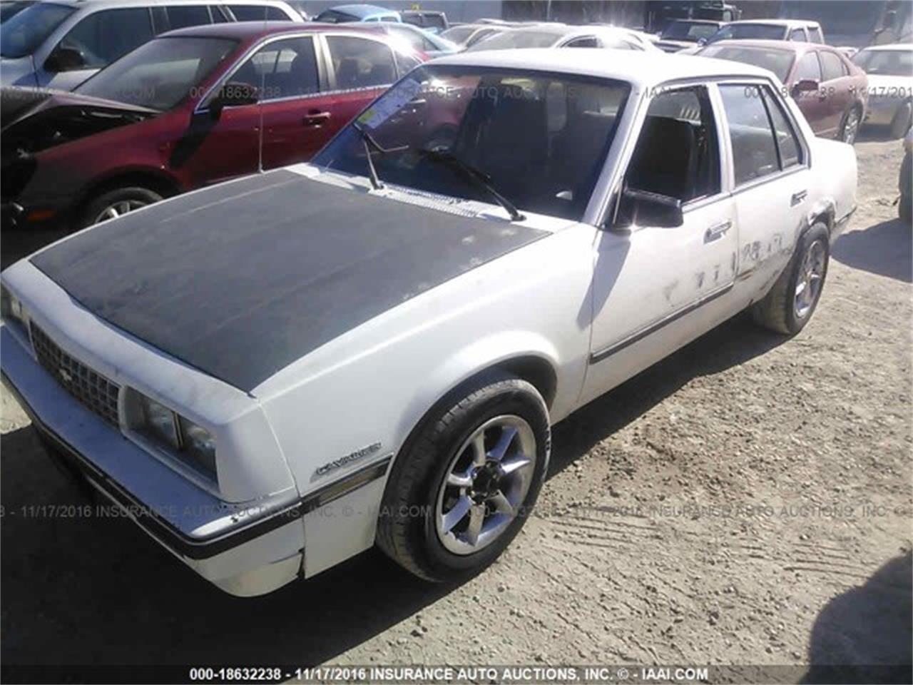 Chevrolet cavalier 1985