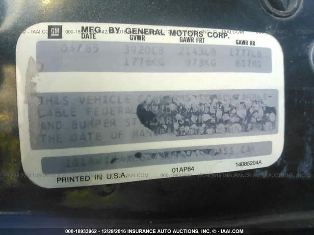 1985 Chevrolet Celebrity (CC-961546) for sale in Online Auction, Online