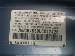 1990 Honda Accord (CC-961727) for sale in Online Auction, Online