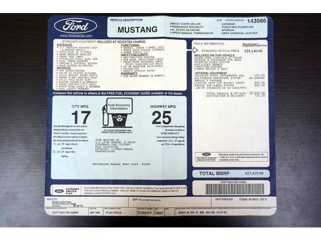 2006 Ford Mustang Roush Stage 3 (CC-962778) for sale in Solon, Ohio