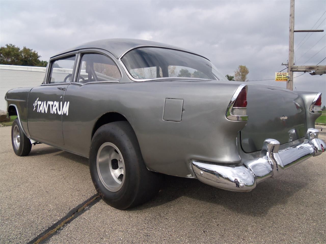 55 chevy bel air gasser