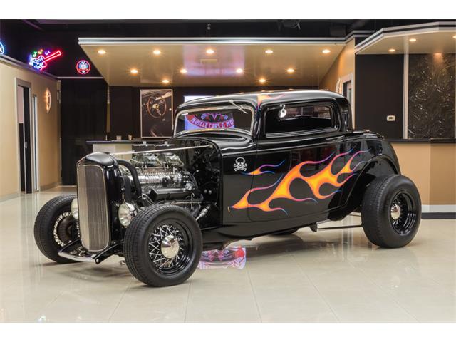 1932 Ford 3-Window Coupe Street Rod (CC-966147) for sale in Plymouth, Michigan