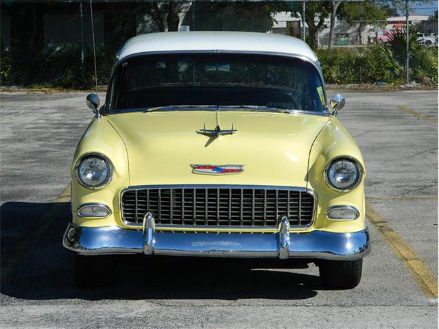 1955 Chevrolet Bel Air 2 Door Post (CC-966988) for sale in Fort Lauderdale, Florida