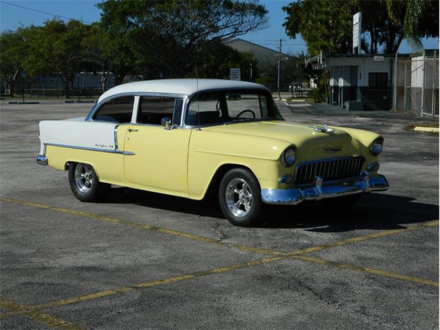 1955 Chevrolet Bel Air 2 Door Post (CC-966988) for sale in Fort Lauderdale, Florida