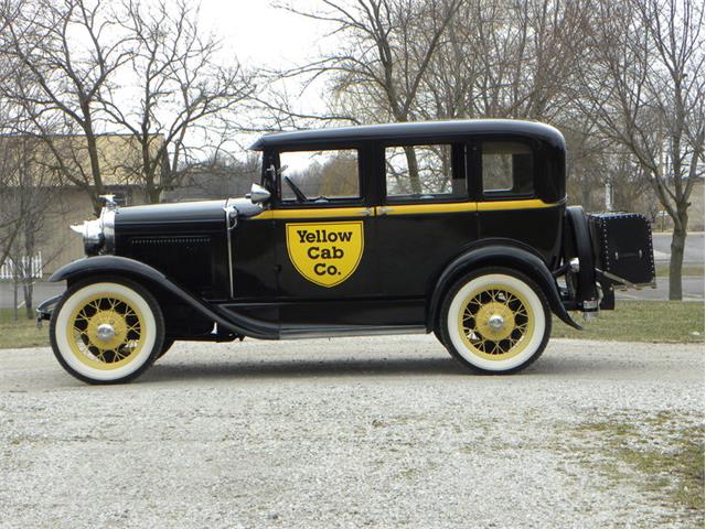 1930 Ford Model A Briggs Body 4 Door Taxi (CC-967101) for sale in Volo, Illinois