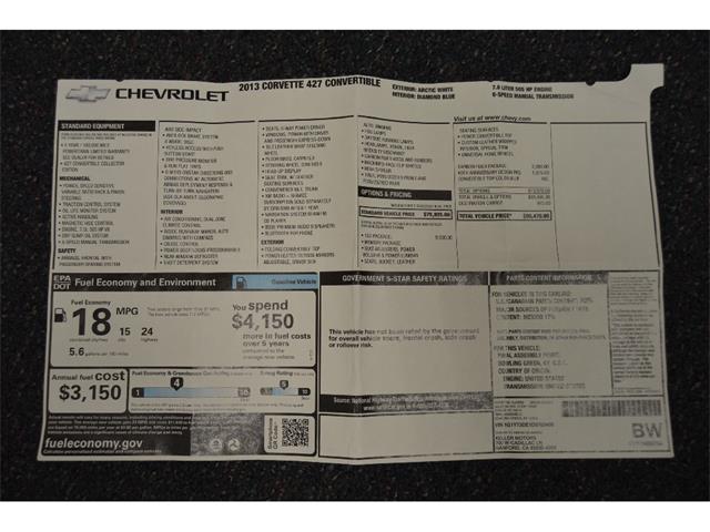 2013 Chevrolet Corvette 427 Convertible (CC-967227) for sale in Boise, Idaho