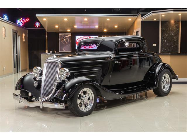 1934 Ford 3-Window Coupe Street Rod (CC-967542) for sale in Plymouth, Michigan