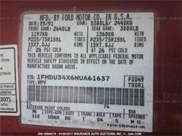 1992 Ford Explorer (CC-960949) for sale in Helena, Montana