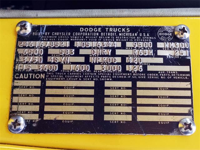 1967 Dodge Power Wagon (CC-969685) for sale in Macedonia, Ohio