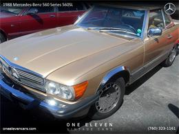 1988 Mercedes-Benz 560SL (CC-971208) for sale in Palm Springs, California