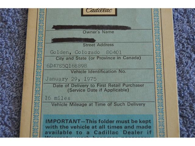 1975 Cadillac Coupe DeVille (CC-975010) for sale in Boise, Idaho