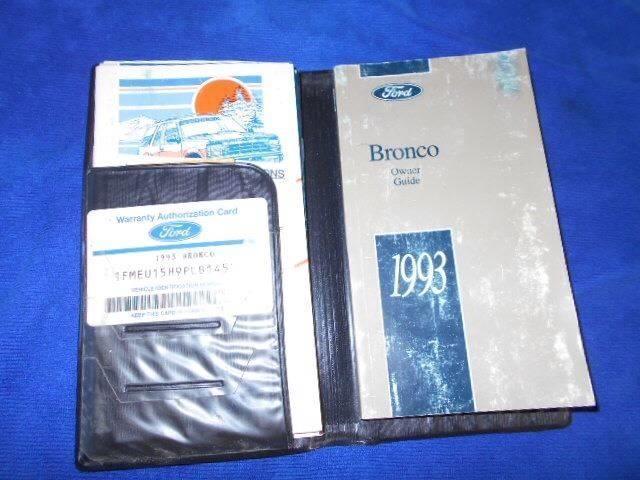 1993 Ford Bronco (CC-975496) for sale in Clarksburg, Maryland