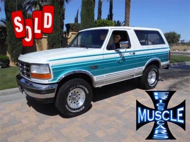1993 Ford Bronco (CC-975496) for sale in Clarksburg, Maryland