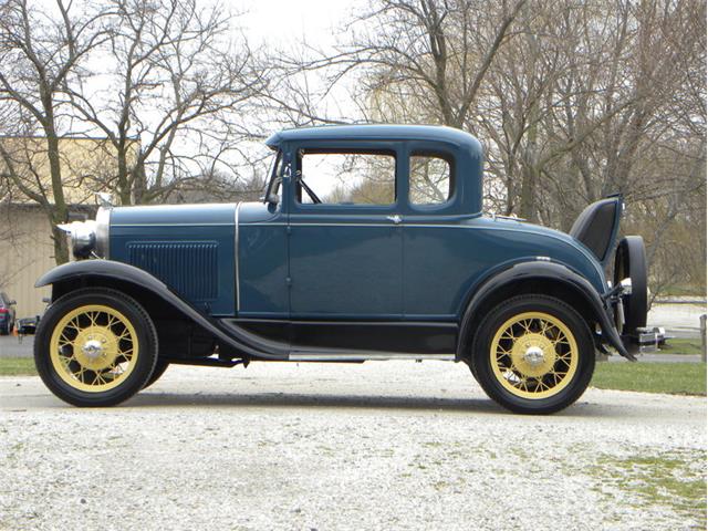 1930 Ford Model A Rumble Seat Coupe (CC-970629) for sale in Volo, Illinois