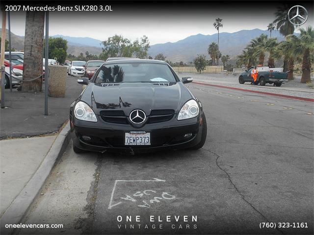 2007 Mercedes Benz SLK280 3.0L (CC-978428) for sale in Palm Springs, California
