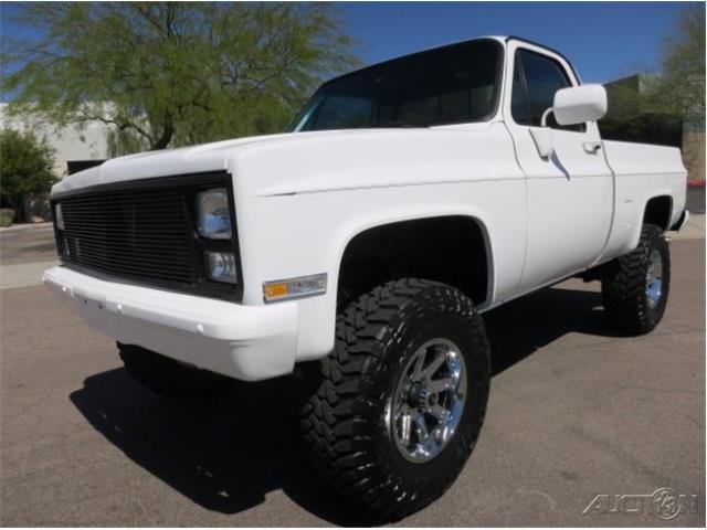 1984 chevy truck white