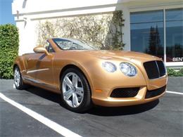 2014 Bentley Continental GTC V8 (CC-978839) for sale in West Palm Beach, Florida