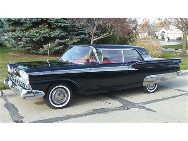 1959 Ford Galaxie 500 Two-Door Club Sedan (CC-979373) for sale in Auburn, Indiana
