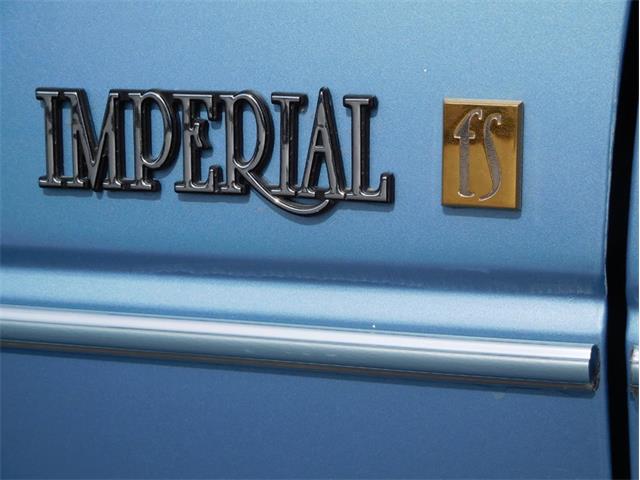 1982 Chrysler Imperial Frank Sinatra Edition (CC-979649) for sale in Alsip, Illinois