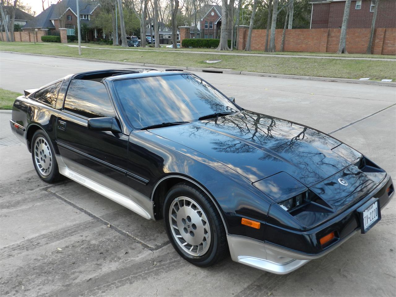 1986 nissan 300zx black