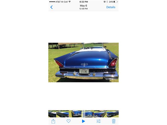 1957 Lincoln Premiere (CC-979664) for sale in Pearland, Texas