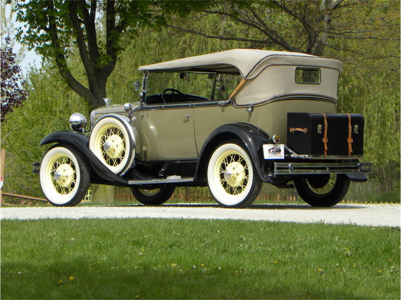 1931 Ford Model A Deluxe 2dr Phaeton For Sale 