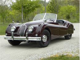 1955 Jaguar XK-140 Sport Roadster (CC-983604) for sale in Volo, Illinois