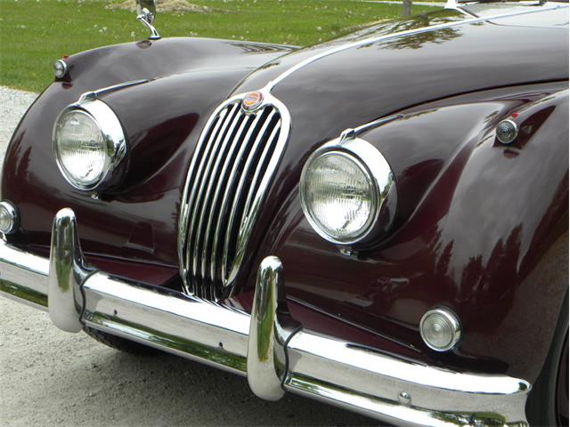 1955 Jaguar XK-140 Sport Roadster (CC-983604) for sale in Volo, Illinois