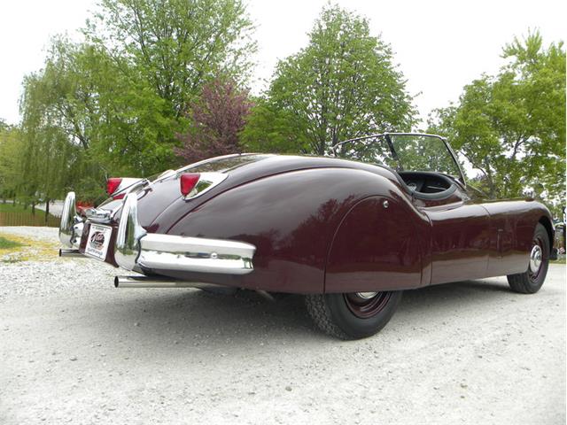 1955 Jaguar XK-140 Sport Roadster (CC-983604) for sale in Volo, Illinois