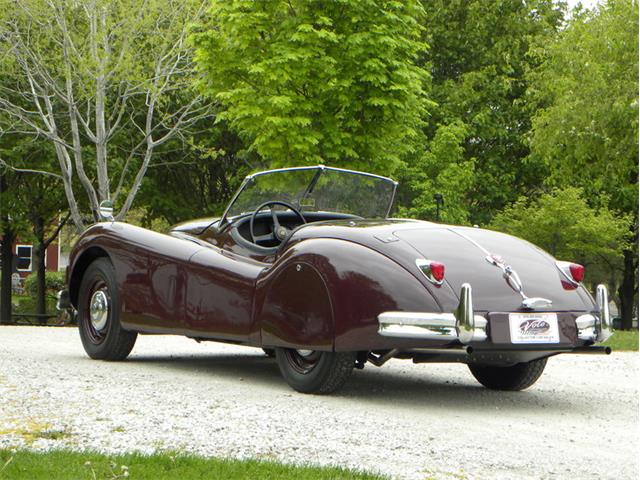 1955 Jaguar XK-140 Sport Roadster (CC-983604) for sale in Volo, Illinois
