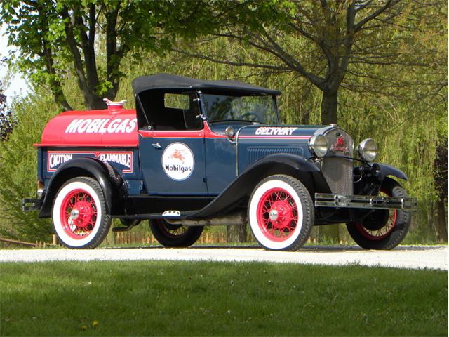 1931 Ford Model A Roadster Pickup Tribute  Mobil Tanker (CC-983605) for sale in Volo, Illinois