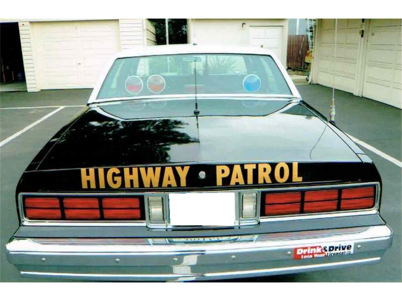 1989 Chevrolet Caprice CHP Cruiser for Sale ClassicCars CC