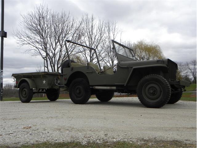 1945 Willys MB Jeep & MBT Trailer for Sale | ClassicCars.com | CC-980428