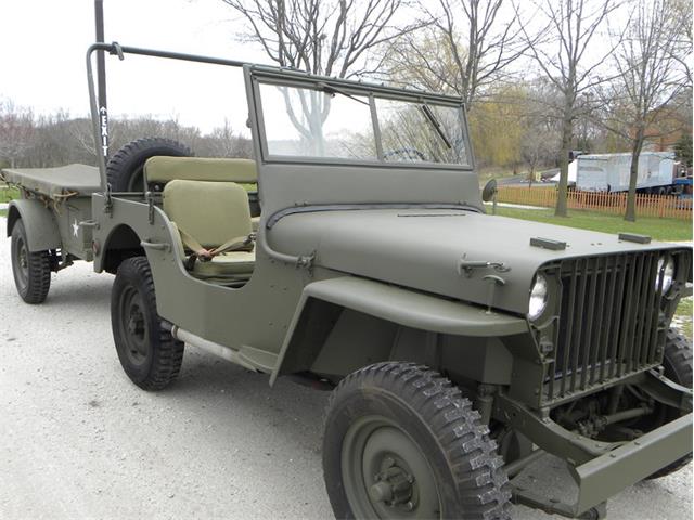 1945 Willys MB Jeep & MBT Trailer for Sale | ClassicCars.com | CC-980428