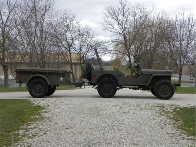 1945 Willys MB Jeep & MBT Trailer for Sale | ClassicCars.com | CC-980428