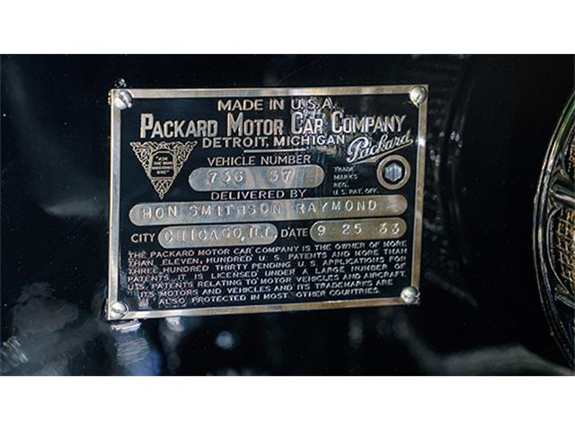 Image result for 1934 packard cowl tag