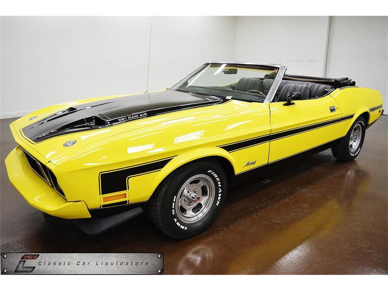 1973 Ford MUSTANG CONVERTIBLE CONVETIBLE For Sale | ClassicCars.com ...