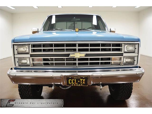 1983 Chevrolet K10 4X4  4X4 (CC-980657) for sale in Sherman, Texas