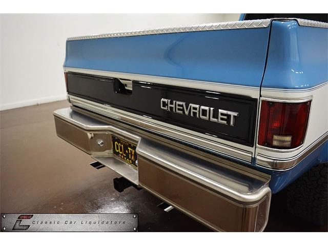 1983 Chevrolet K10 4X4  4X4 (CC-980657) for sale in Sherman, Texas